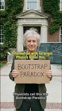 The Bootstrap Paradox