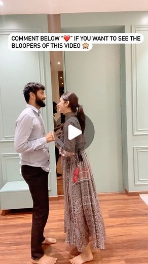 Pooja Karan Bafna on Instagram: "A dance video after forever with him 🧡🧿 Comment “❤️” below if you want to see bloopers. #reelsinstagram #reelsforinstagram #reelsforreels #chennaiinfluencer #chennaifashion #chennaifashionblogger #influencer #influencerchennai #bloggerchennai #couplebloggers #chennaicouple #loveforreels"