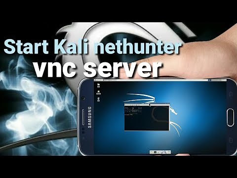 Start Kali Nethunter vnc server
