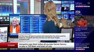 225K views · 4.7K reactions | The world of football begin to pay their respects to Johan Cruyff, who has died aged 68 #SSNHQ | Sky Sports | Facebook