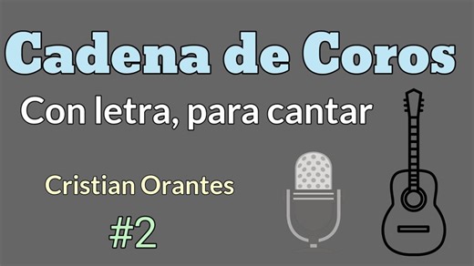 262K views · 9.5K reactions | Cadena de COROS CRISTIANOS con LETRA para cantar ️ | Cristian Orantes | Facebook