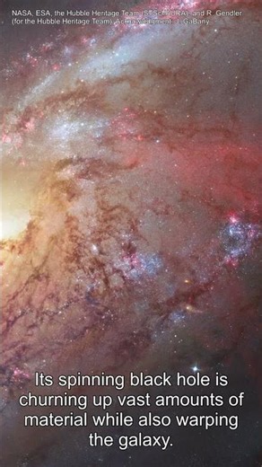 Stunning Detail of M106, By Hubble