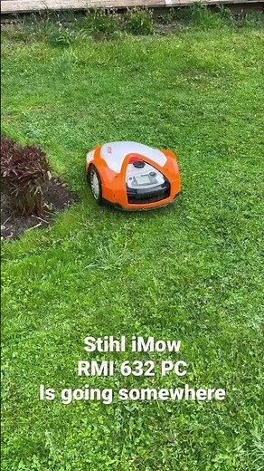 STIHL iMow IS THE BEST #shorts #stihl #automower