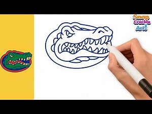How To Draw Florida Gators Logo