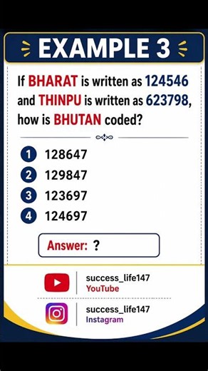 example no 3 conding and decoding #maths #exampur #exam #education