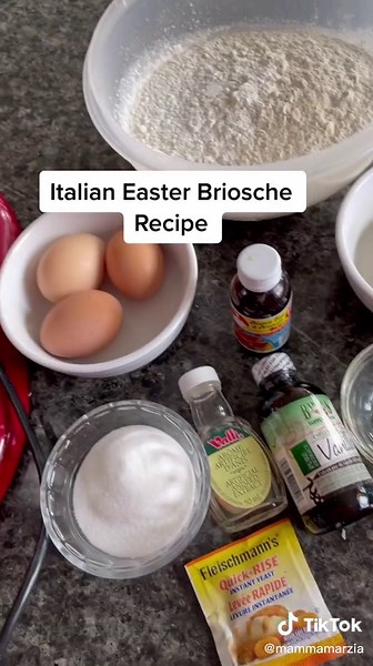 Italian Easter Briosche Bread Recipe