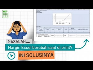 Cara Mengatasi Margin Excel Berubah Saat Diprint / Cetak