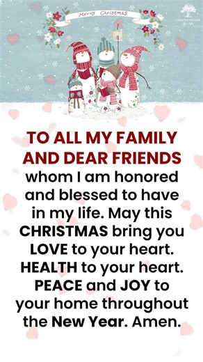 To All My Family and Dear Friends | Lessons Taught By Life