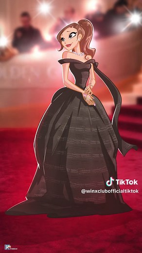 Ariana Grande's Brunette Ponytail in the Winx World