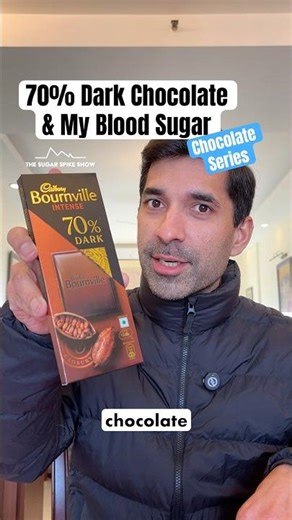 EP96: 70% Dark Chocolate & My Blood Sugar! | Chocolate Series - The Sugar Spike Show