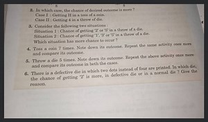 2. In which case, the chance of desired outcome is more ?Case ... | Filo