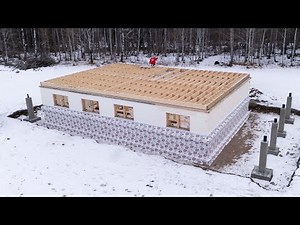 Building The Floor - Building My Log Home Pt. 29