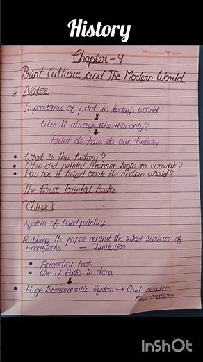 history ch-4 Notes 📚 #class10th #important #exam