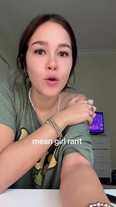 Mean Girl Rant: Real-Life Drama
