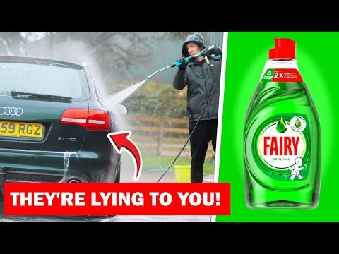 The TRUTH About Washing Cars with Dish Soap