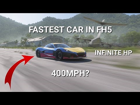 *PATCHED* Forza Horizon 5 speed glitch. Rimac Concept 2