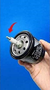 Insert Spark Plugs into an Oil Filter — A Hidden Invention Few People Know!