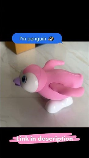 Penguin 🐧 Unicorn 🦄 Parrot 🦜 Jumping Toys Fun! | Wind-Up Cute Baby Toys 😍 #Shorts