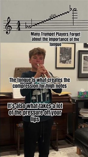 The Secret To High Notes | EVERY Trumpet Players Misses This! 🎺#highnotes #trumpet #jazz