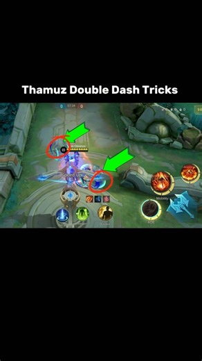 Thamuz Double dash Combo tutorial mobile legends #thamuz #ml2b #tutorial #mlbb #mobilelegends