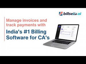 Billsetu – The Smart Billing & Invoicing Platform for CA Firms | KDK Software