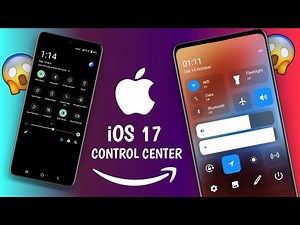 How to Apply iOS 17 Control Center in any android Phone?