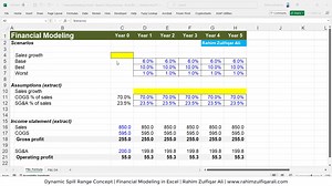 5.8K views · 53 reactions | Traditional Excel Approach vs. Modern Excel Approach (Dynamic Array Formula) | Dynamic Spill Ranges in Excel 365 | Financial Modeling Example! #Excel | Excel Basement | Facebook