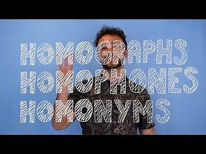 Homophones, homographs, homonyms | Mini English Lessons