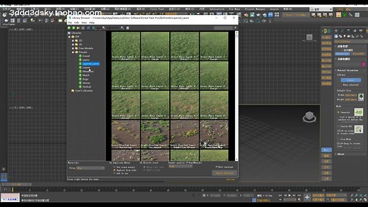 森林插件安装教程及素材库安装教程外部素材库安装教程maxtree安装教程