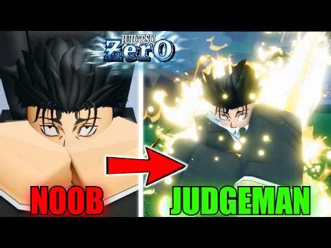 Going From Noob To JUDGEMAN Higuruma Hiromi In Jujutsu: Zero...(Roblox)