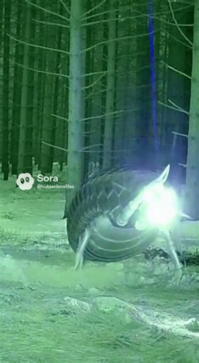 REAL ALIEN Caught on Trail Cam Forest Crash Site Footage