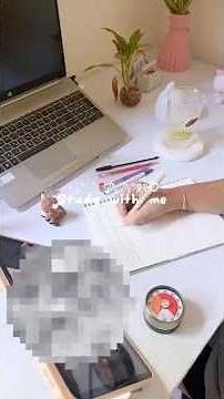 Aesthetic evening Study Vlog✨| Cozy Productive Evening Routine🧃📚 #aestheic #nightstudy