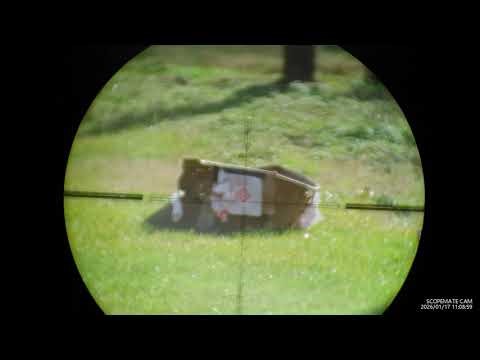 Test Run of Scopemate S28 - TSC Scope Cam at 51 Yards (Looking at focus)