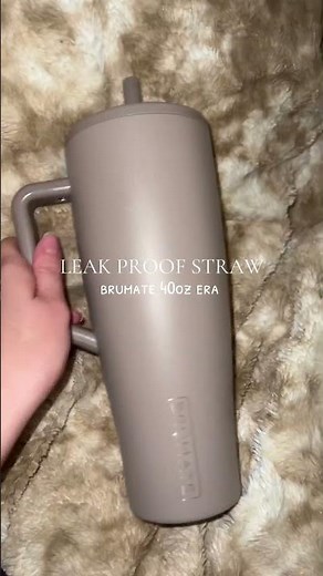 Leak Proof Straw Is the BEST | BrüMate