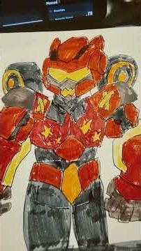 transformers oc autobot trackstar drawing