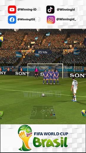 2014 FIFA World Cup Brazil PlayStation 3 #ps3 #messi #worldcup2014 | Winning ID