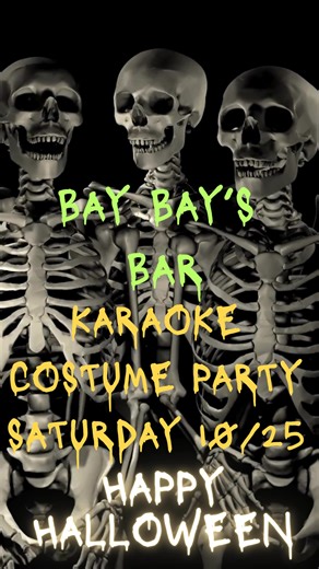 Costume Party | Bay Bays Bar