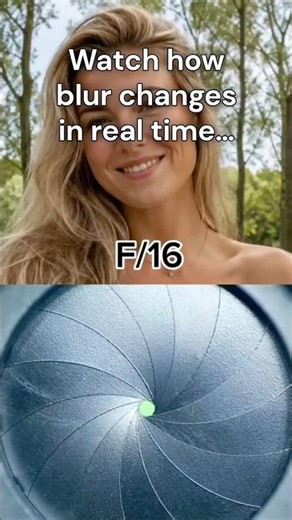 Aperture Explained in 11 Seconds 📸 Watch Depth of Field Change Instantly