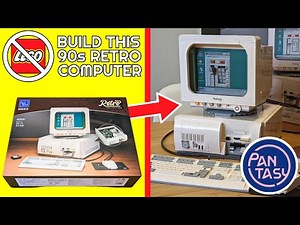 🖥️ Build a L̶E̶G̶O̶ Pantasy 1990s Retro Computer. The Detail is Amazing!