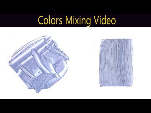 How To Make Pastel Blue Color | Pastel Blue Color Banane Ka Aasan Tarika