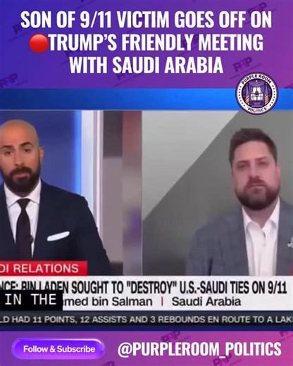 In response to a recent friendly meeting between President Trump and Saudi Arabian Crown Prince Mohammed bin Salman, Brett Eagleson, president of the group 9/11 Justice and son of a 9/11 victim, expressed anger and called the meeting a “disgusting display” of “whitewashing” the past for financial gain. Eagleson, whose father died in the World Trade Center attacks, voiced his outrage on CNN, stating that while a strong relationship with Saudi Arabia may be important for peace, a proper reckoning 