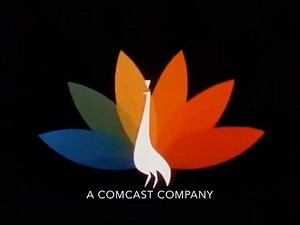 NBC - 1962 Peacock Logo with Comcast Byline