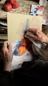 SARAH EYTON on Instagram: "Anthony Eyton RA. Painting Demo episode 8. ‘At the blobby stage’ The tension mounts… #painting #paintingdemo #fineart #artist #art #artinspiration #artdaily #justdoit #anthonyeyton #101years #application #royalacademyofarts #oilpaintsoncanvas #oilpainting #oldschool #fatheranddaughter #artiststudio #wherethemagichappens #love #skills"
