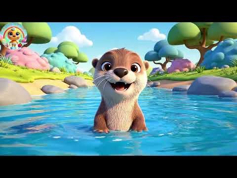 Splash Splash Baby Otter River Twirl | Nursery Rhymes for Kids | Baby Songs & Toddler Learning