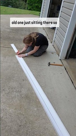 Quick step-by-step how to replace a garage door seal