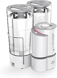 Vornado Element A2 Air + Steam Humidifier with Auto Refill Notification, Aromatherapy Ready, 2 Gallon Capacity, No Filters Required - NEW VERSION
