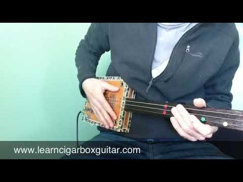 LearnCigarBoxGuitar.com archive. 3 string slide course #22