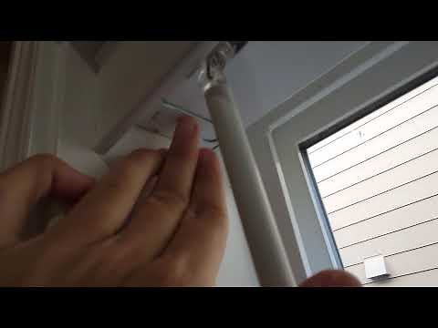 How to remove old metal window blinds