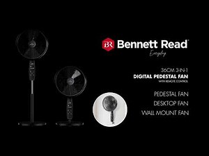 BENNETT READ DIGITAL 3-IN-1 PEDESTAL FAN