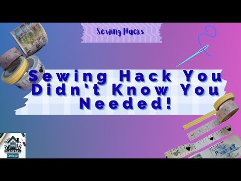 Washi Tape Sewing Hacks You’ll Actually Use!